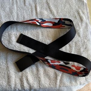 Stylish Black and orange Camouflage Belt